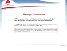 Tablet Screenshot of cmpbanque.fr